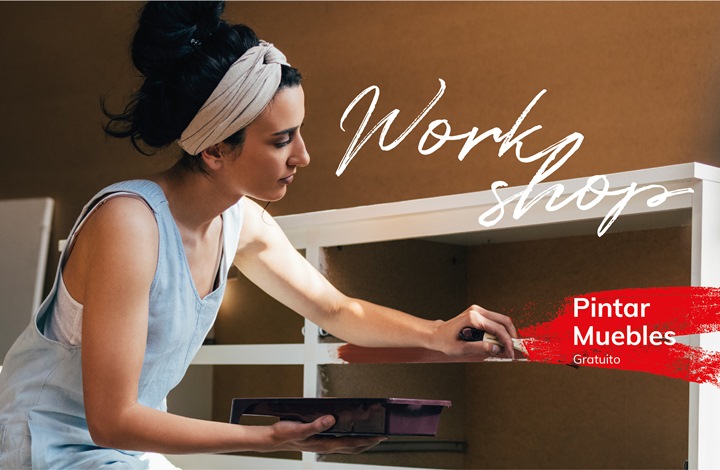 Ven a aprender consejos esenciales para pintar muebles.