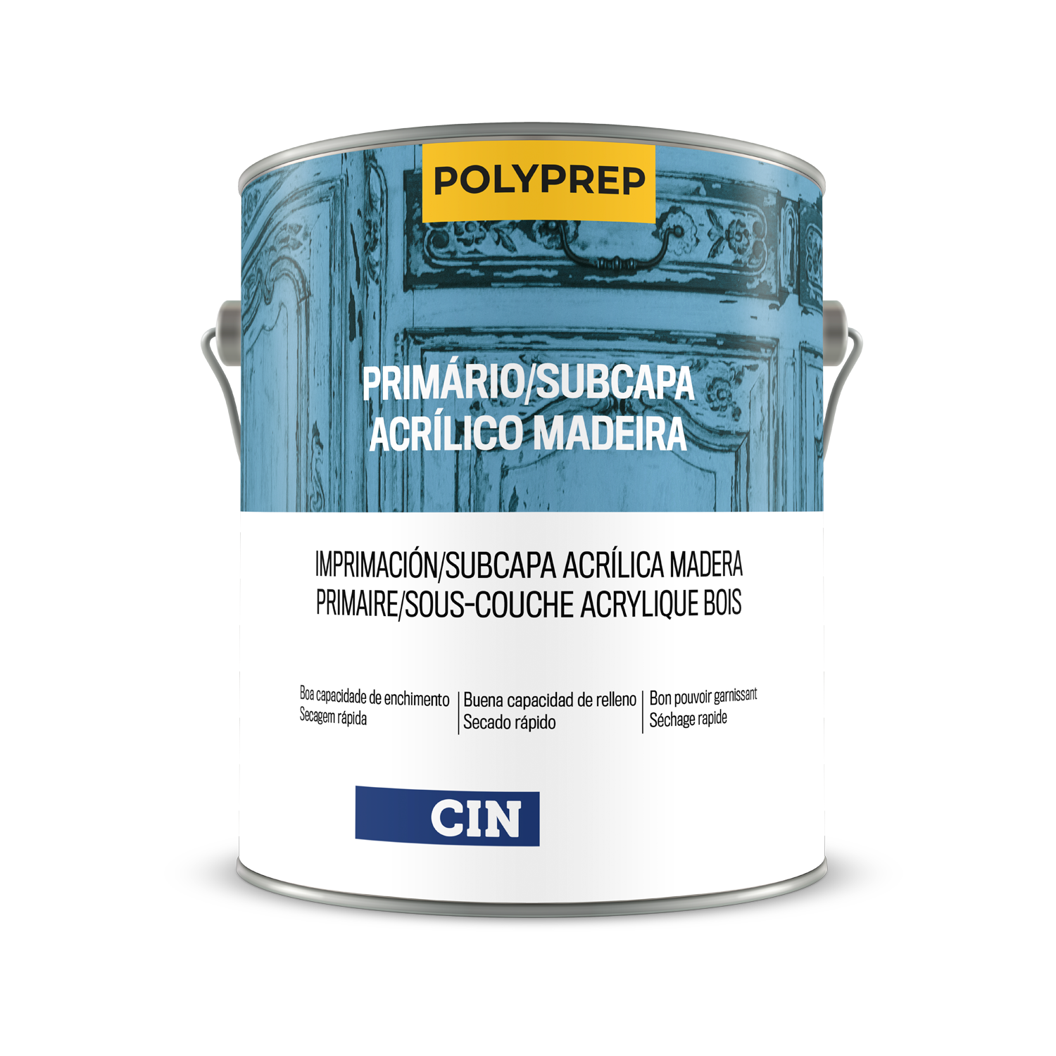 Pinturas CIN Canarias Polyprep Imprimaci n Subcapa Acr lica Madera