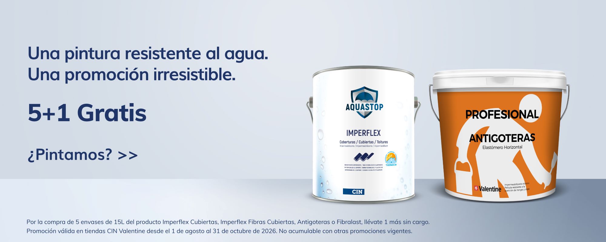 AGOSTO 2026 - IMPERMEABILIZANTES 5+1