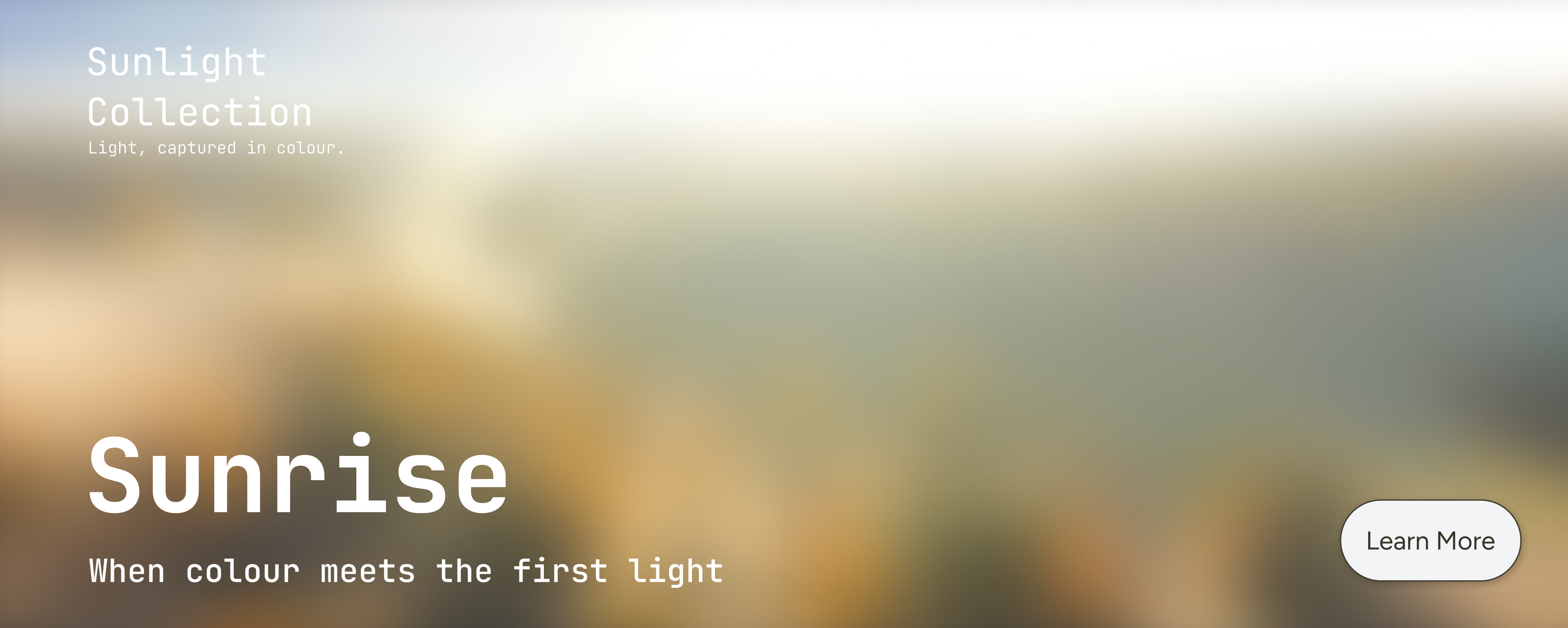 Main Banner Sunrise