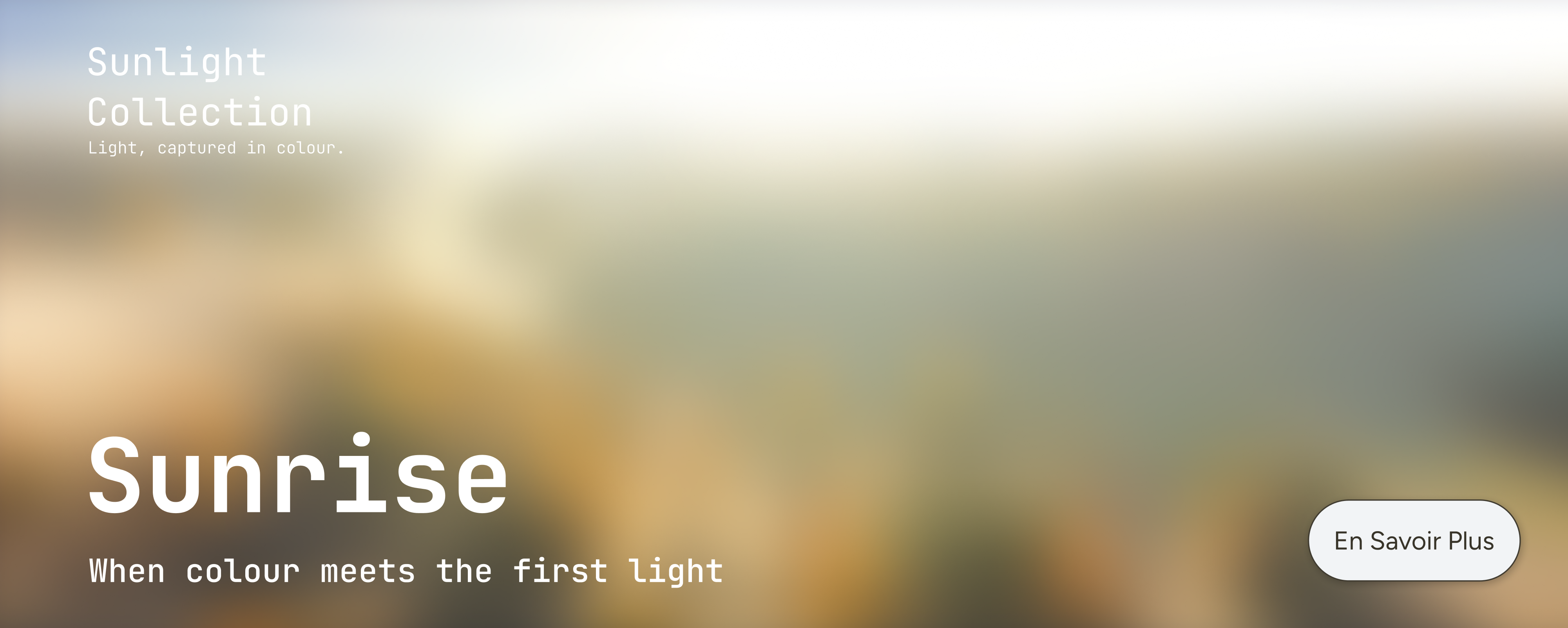 Main Banner Sunrise