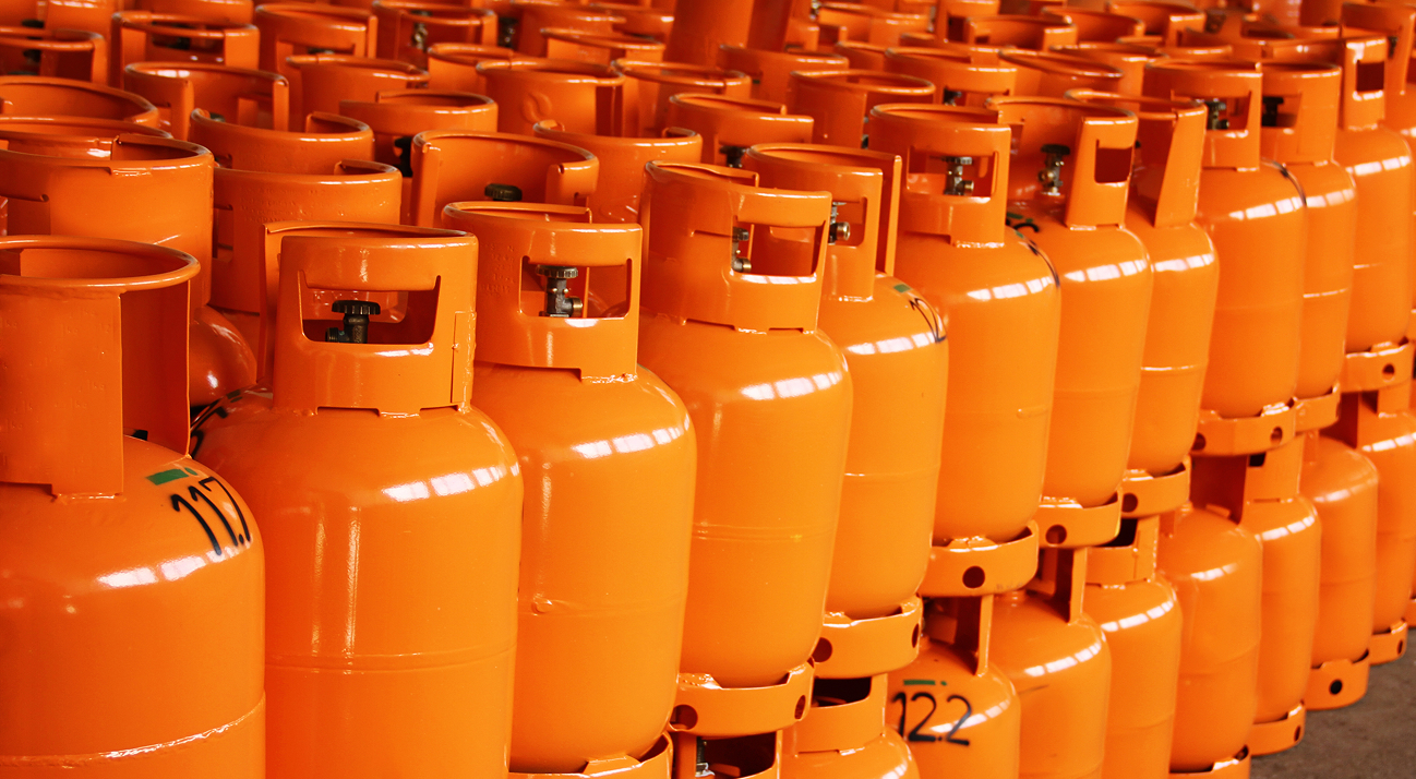 Garrafas de Gás