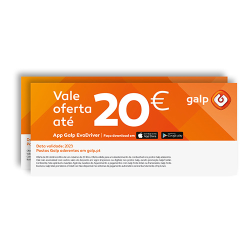 Vale de 20€ Galp